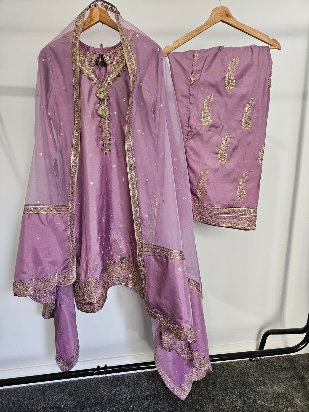 Farshi Shalwar - Pink